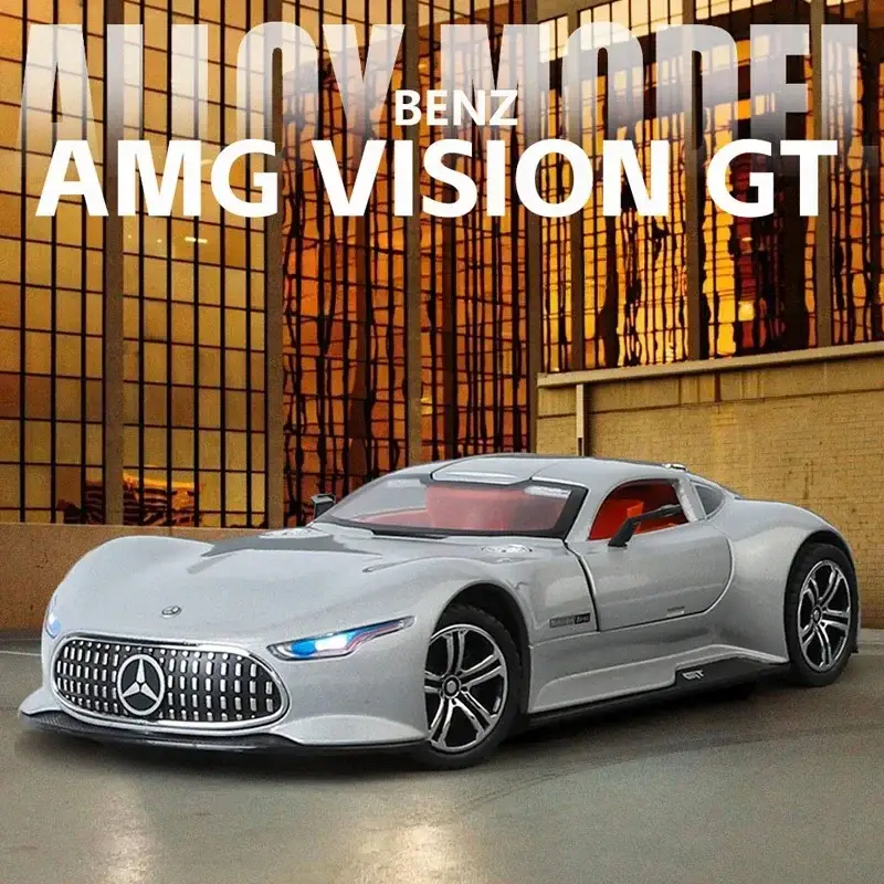 Mercedes-Benz AMG Vision GT 1:24 Model Samochodu Metalowy