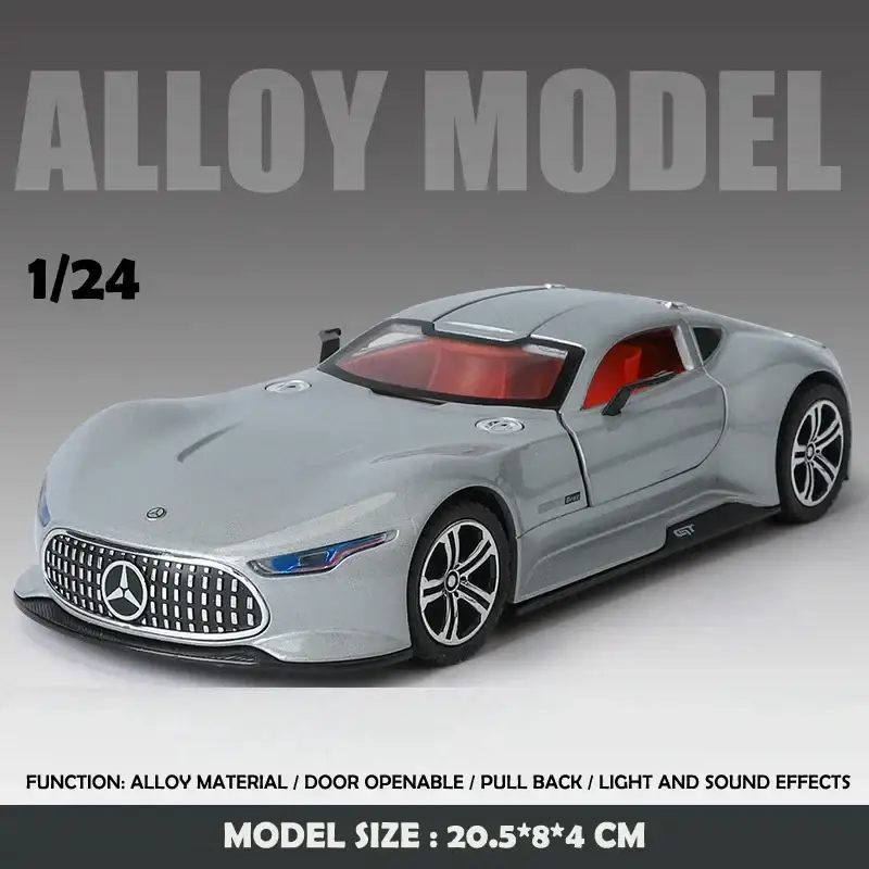 Mercedes-Benz AMG Vision GT 1:24 Model Samochodu Metalowy