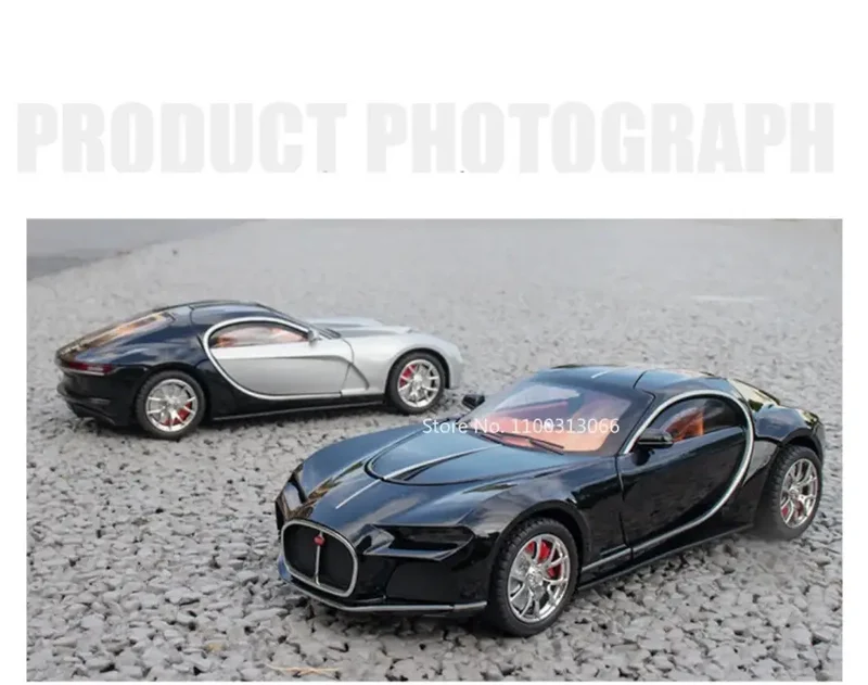 Bugatti Atlantic 1:24 Model Samochodu Metalowy Dźwięk i Światło