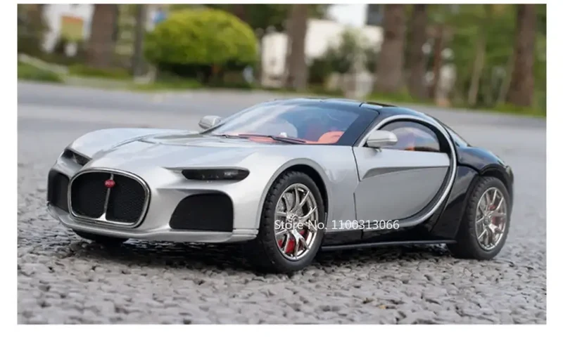 Bugatti Atlantic 1:24 Model Samochodu Metalowy Dźwięk i Światło