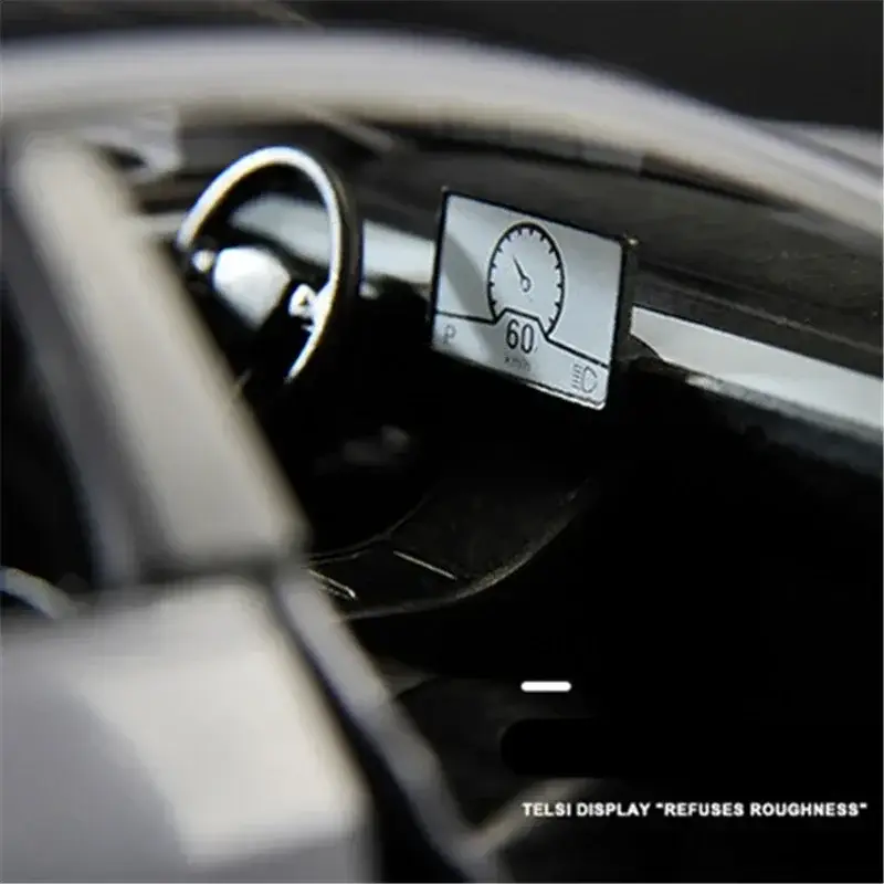 Tesla Model 3 Model Y 1:24 Model Samochodu Metalowy Dźwięk i Światło