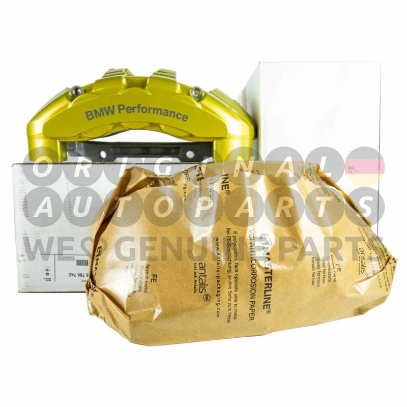 Genuine BMW Performance Brake Caliper Set front E81 E82 E87 E88 E90 E91 E92 E93 34116786741 34116786742
