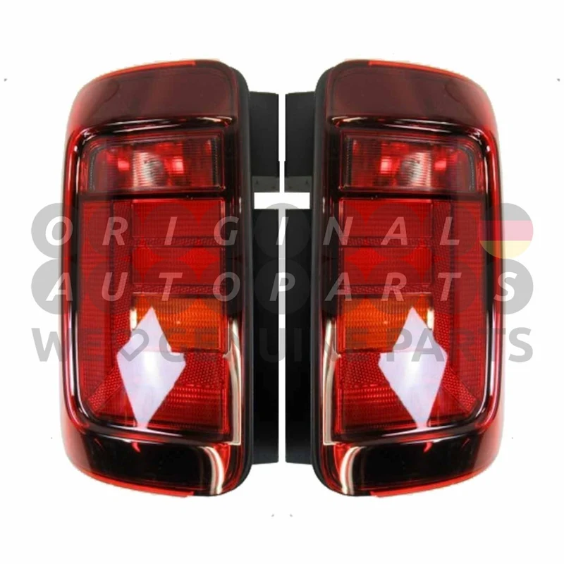 Genuine VW Volkswagen Caddy 3 / 4 Facelift Rear Lights Dark 2003-2014 2K1945095R 2K1945096AC