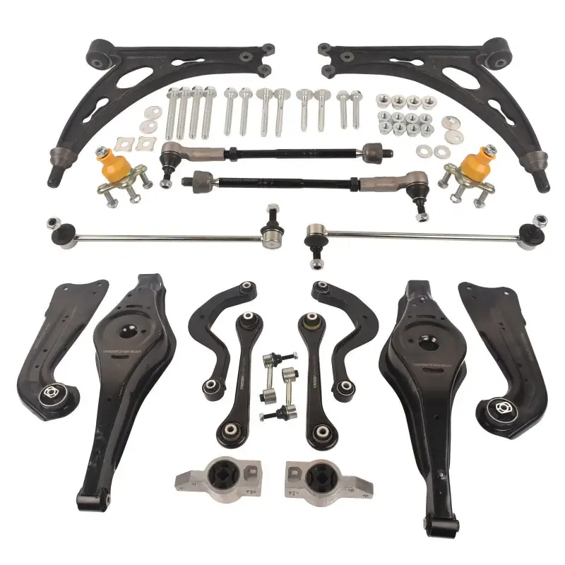 Zestaw Wzmocnionych Ramion Zawieszenia Przedniego Tylnego Volkswagen VW Golf 5 6 Audi A3 Q3 TT 1K0505323H 1K0505323N 1K0505311S