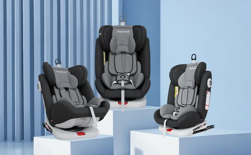 Fotelik Samochodowy Dziecięcy 360° ISOFIX 9-36KG Grupa 0-3