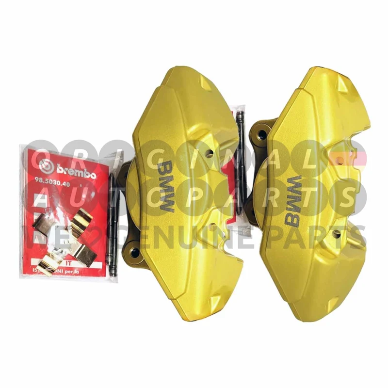 Genuine BMW Performance Brake Caliper Set rear left+right 34216786743 34216786744