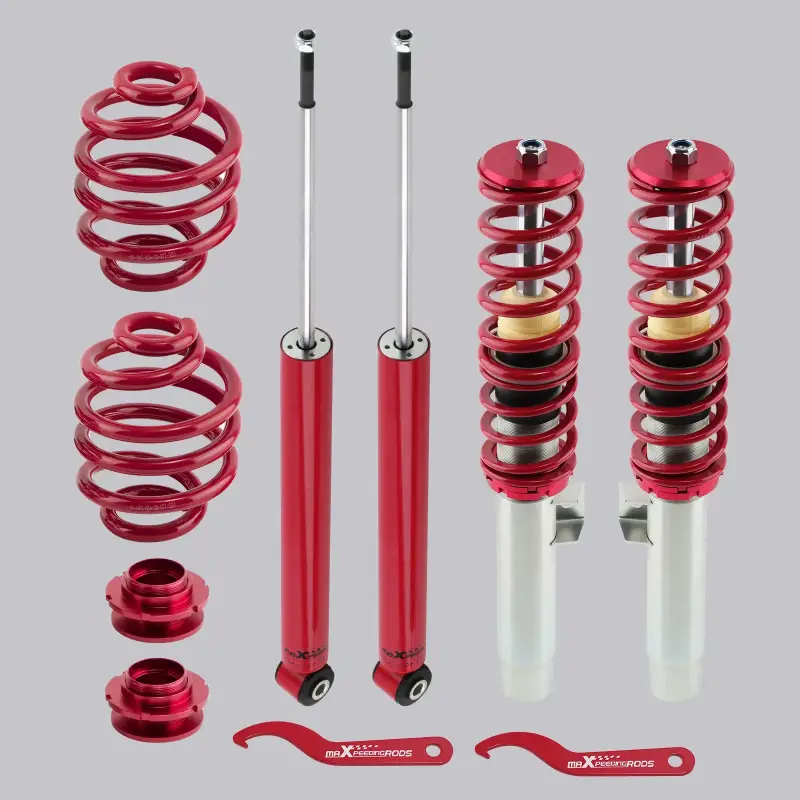 Zestaw Obniżający Coilovers dla BMW 3-Series E46 M3 RWD (1999-2005) Amortyzatory Przednie Tylne