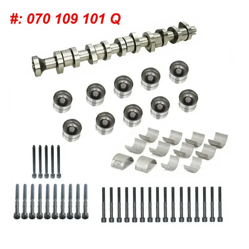 Cylinder Głowicy z Wałkiem Rozrządu i Zaworami do Volkswagen VW Multivan Transporter V T5 Touareg 2.5 TDI 070109101Q 070103673A