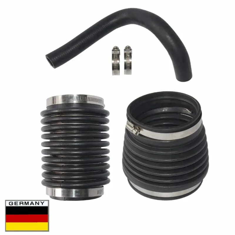 Wąż Wodny i Zestaw Rury Wydechowej do Silników Volvo Penta AQ270 AQ280 875822 876294 876631