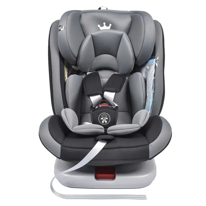 Fotelik Samochodowy 360° Rotacyjny z ISOFIX Grupa 0+1/2/3 9-36 Kg 5-punktowy Pas Bezpieczeństwa