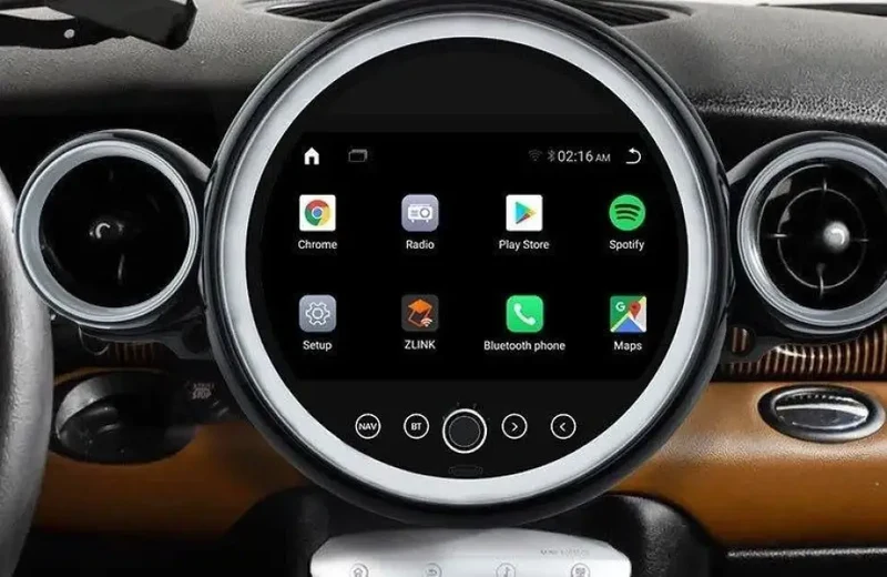 Radio Android do BMW Mini Cooper R56 R60 (2007-2013) CarPlay Android Auto 4G WiFi GPS DSP