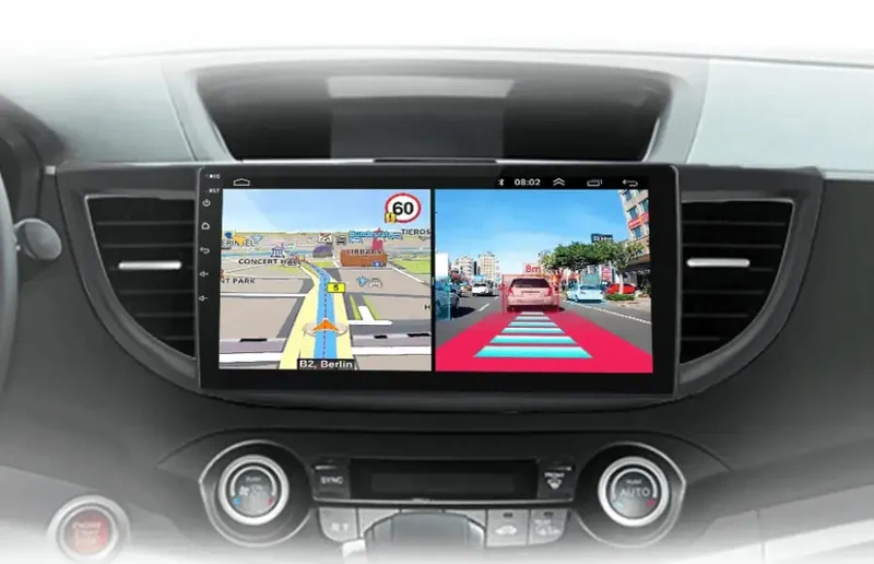 Radio Android do Honda CR-V IV (2012-2016) CarPlay Android Auto 4G WiFi GPS DSP
