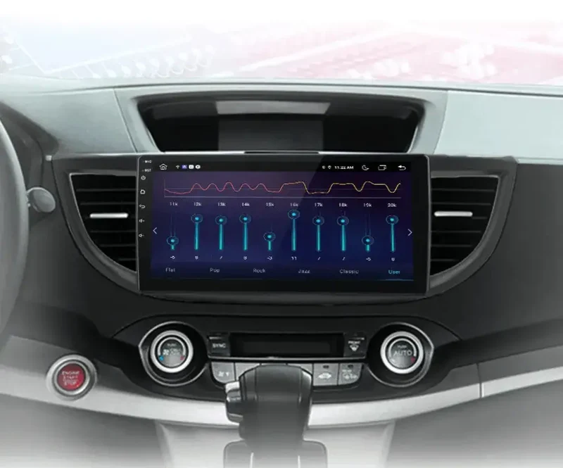 Radio Android do Honda CR-V IV (2012-2016) CarPlay Android Auto 4G WiFi GPS DSP