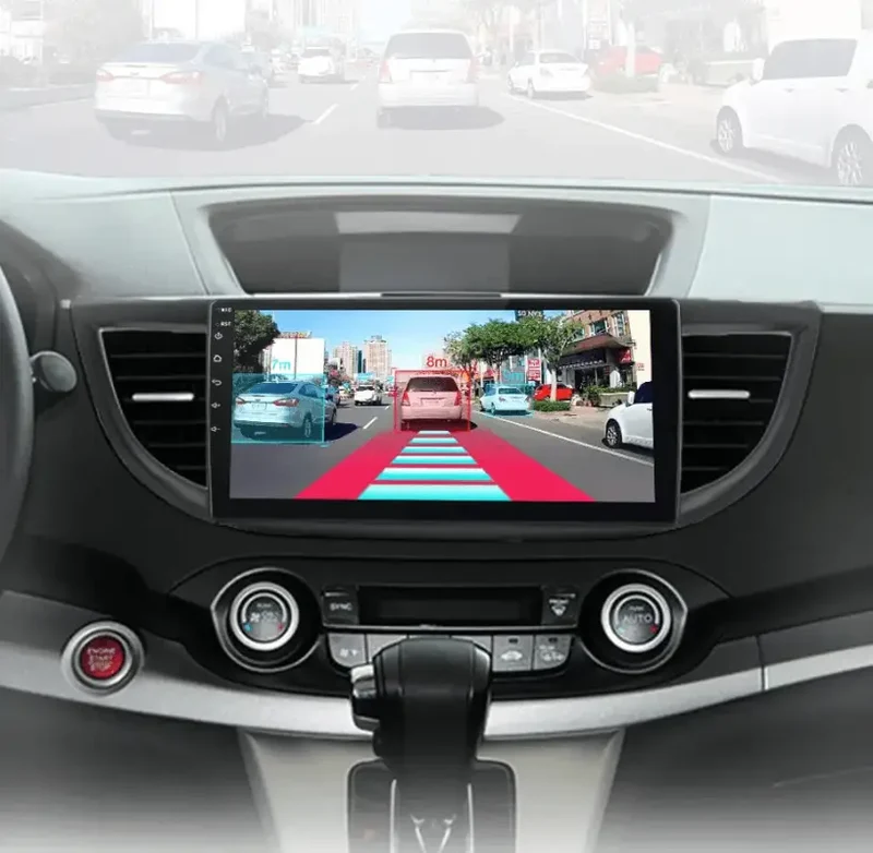 Radio Android do Honda CR-V IV (2012-2016) CarPlay Android Auto 4G WiFi GPS DSP