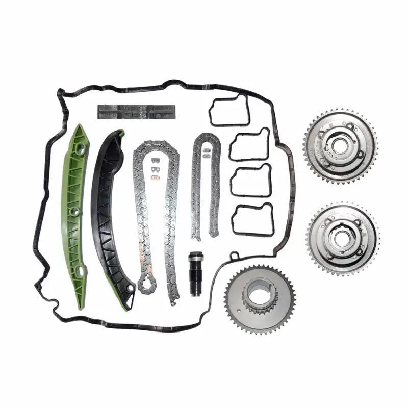Zestaw Łańcucha Rozrządu z Kołami VVT dla Mercedes-Benz W204 W212 C204 R172 M271 A2710503347 A2710502947