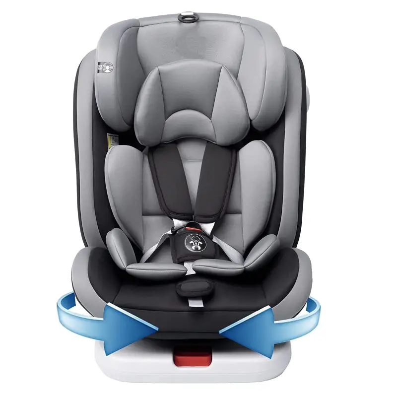 Fotelik Samochodowy KL005 360° Rotacyjny ECE ISOFIX 9-36 Kg