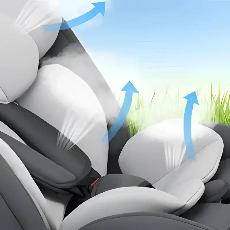Fotelik Samochodowy KL005 360° Rotacyjny ECE ISOFIX 9-36 Kg