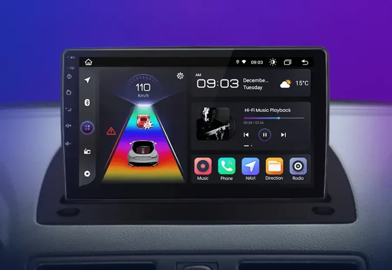 Radio Android do Volvo XC90 (2004-2014) CarPlay Android Auto 4G WiFi GPS DSP