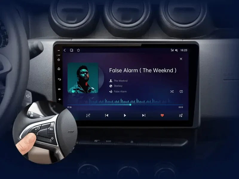 Radio Android do Renault Duster Dacia Duster Dacia Arkana (2019-2021) CarPlay Android Auto 4G WiFi GPS DSP