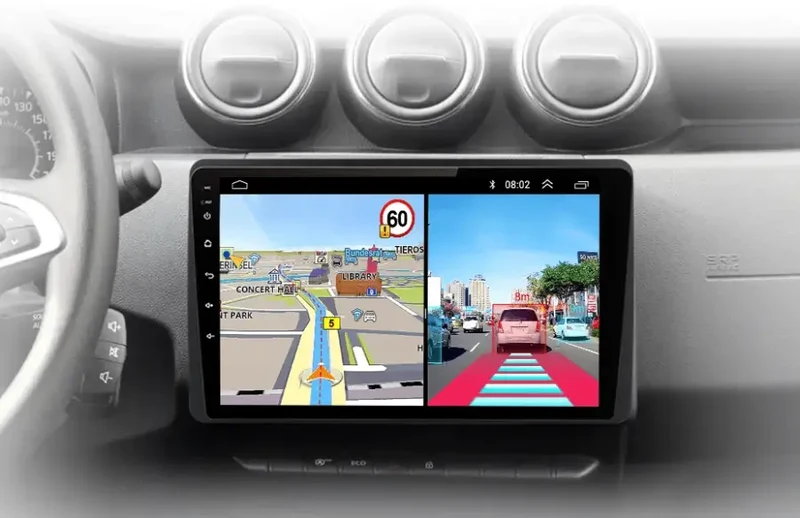 Radio Android do Renault Duster Dacia Duster Dacia Arkana (2019-2021) CarPlay Android Auto 4G WiFi GPS DSP