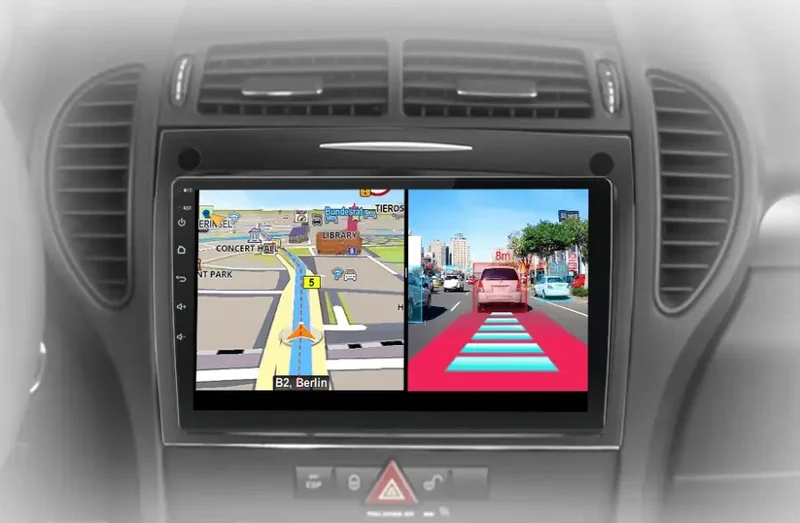 Radio Android do Mercedes-Benz SLK R171 (2004-2011) CarPlay Android Auto 4G WiFi GPS DSP