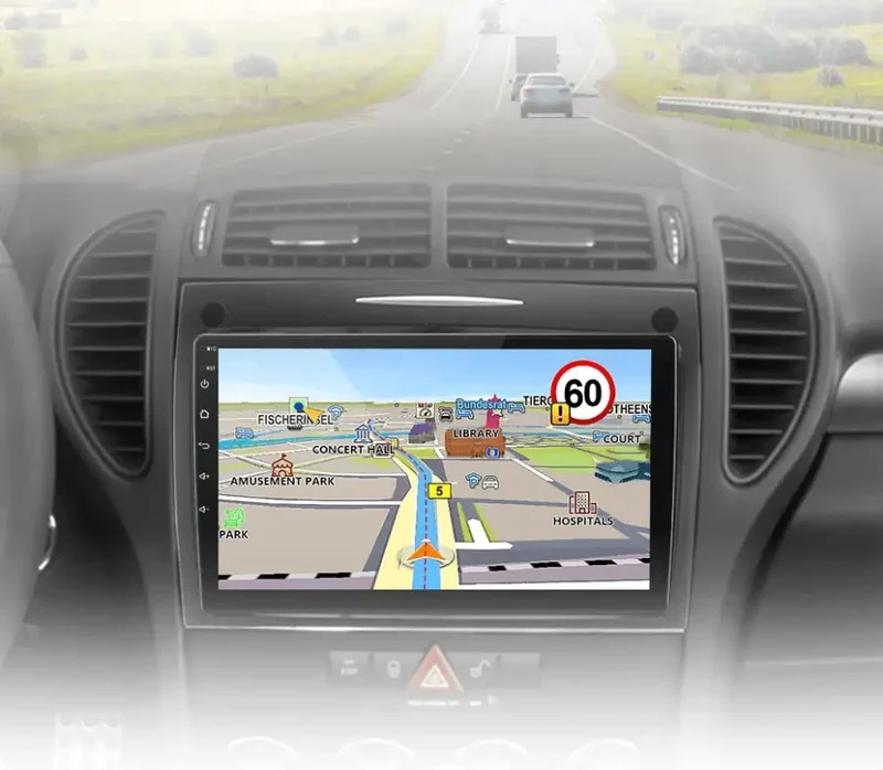 Radio Android do Mercedes-Benz SLK R171 (2004-2011) CarPlay Android Auto 4G WiFi GPS DSP