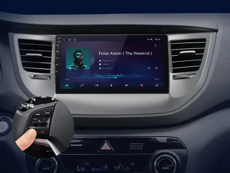 Radio Android do Hyundai ix35 Tucson (2015-2018) CarPlay Android Auto 4G WiFi GPS DSP