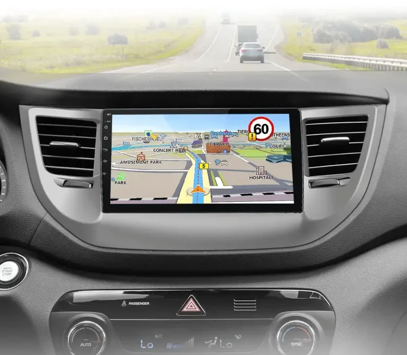 Radio Android do Hyundai ix35 Tucson (2015-2018) CarPlay Android Auto 4G WiFi GPS DSP