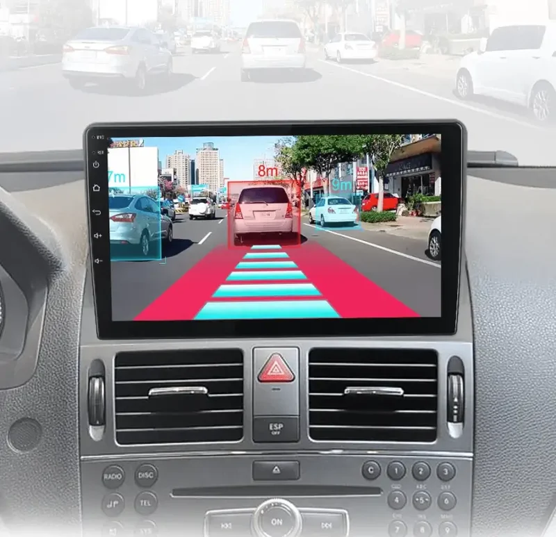 Radio Android do Mercedes-Benz C-Class W204 S204 (2006-2011) CarPlay Android Auto 4G WiFi GPS DSP