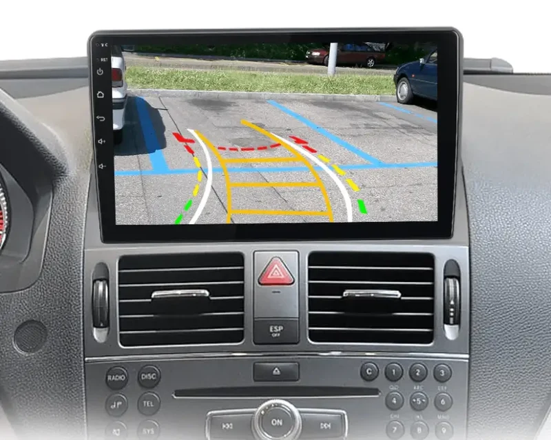 Radio Android do Mercedes-Benz C-Class W204 S204 (2006-2011) CarPlay Android Auto 4G WiFi GPS DSP