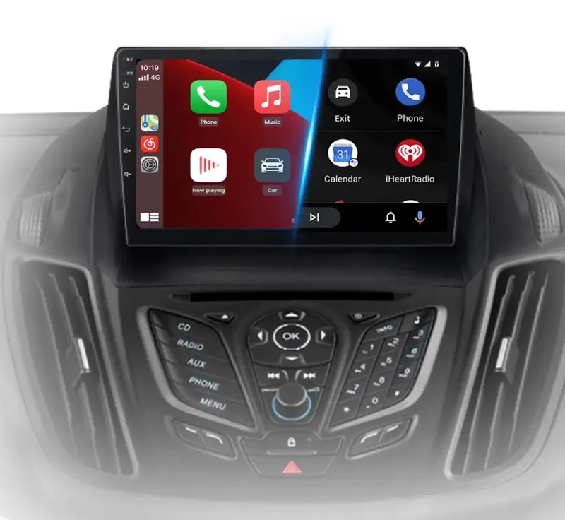 Radio Android do Ford Escape Kuga II C-MAX (2013-2016) CarPlay Android Auto 4G WiFi GPS DSP
