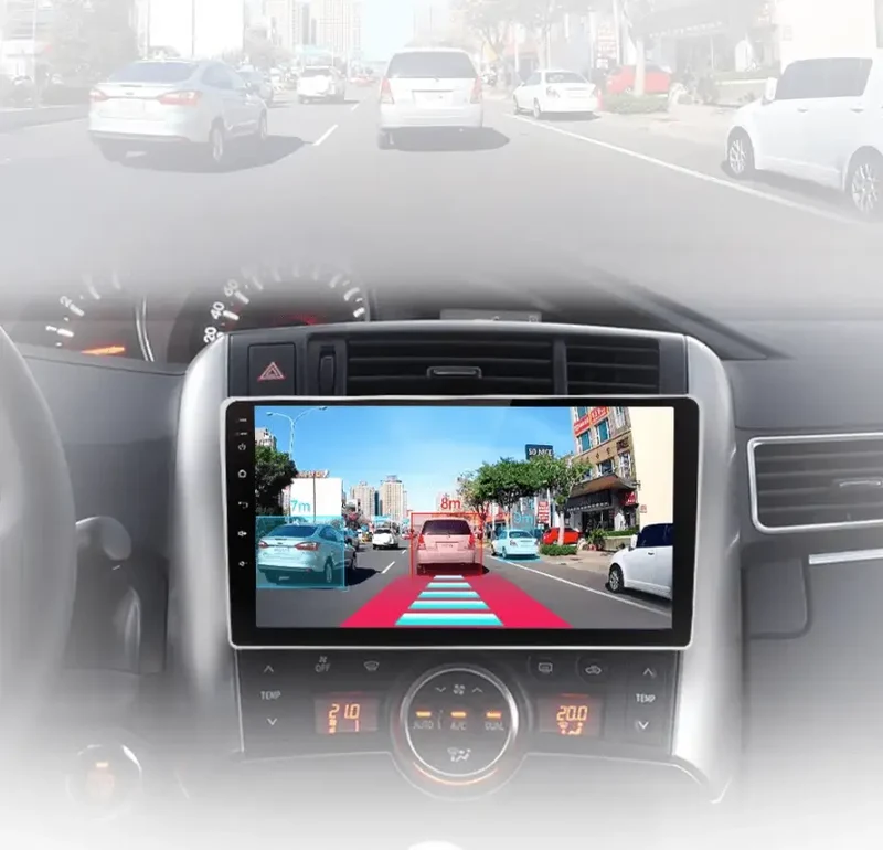 Radio Android do Toyota Verso R20 (2009-2018) CarPlay Android Auto 4G WiFi GPS DSP