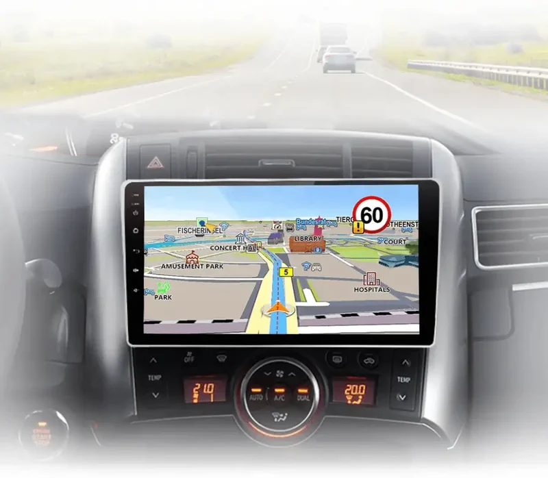 Radio Android do Toyota Verso R20 (2009-2018) CarPlay Android Auto 4G WiFi GPS DSP