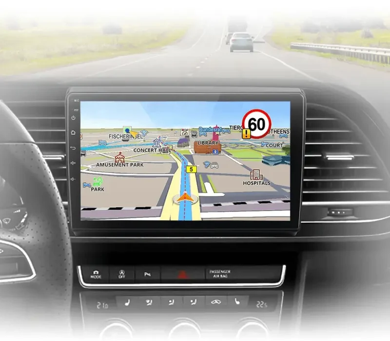 Radio Android do Seat Leon MK3 (2012-2020) CarPlay Android Auto 4G WiFi GPS DSP
