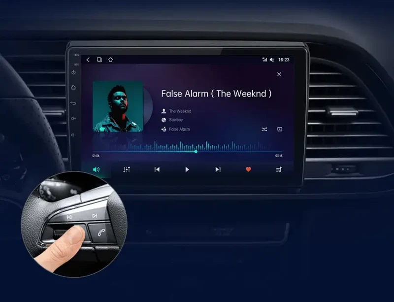 Radio Android do Seat Leon MK3 (2012-2020) CarPlay Android Auto 4G WiFi GPS DSP