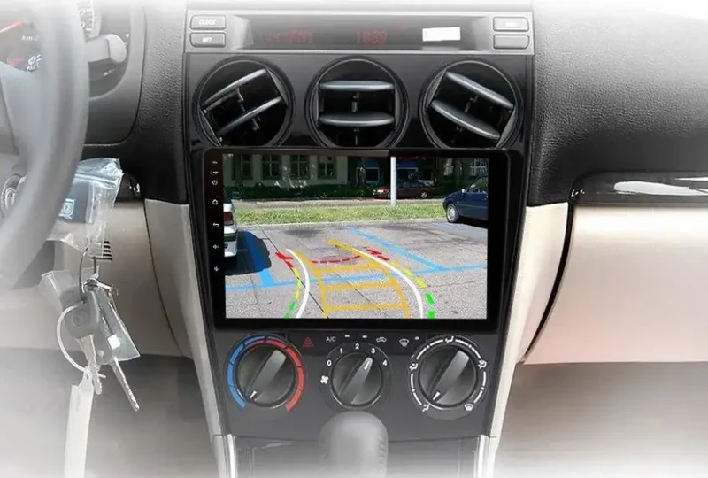 Radio Android do Mazda 6 (2004-2007) CarPlay Android Auto 4G WiFi GPS DSP