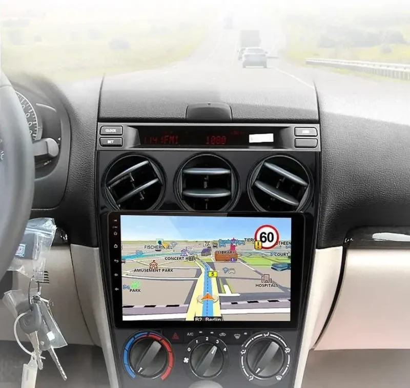Radio Android do Mazda 6 (2004-2007) CarPlay Android Auto 4G WiFi GPS DSP