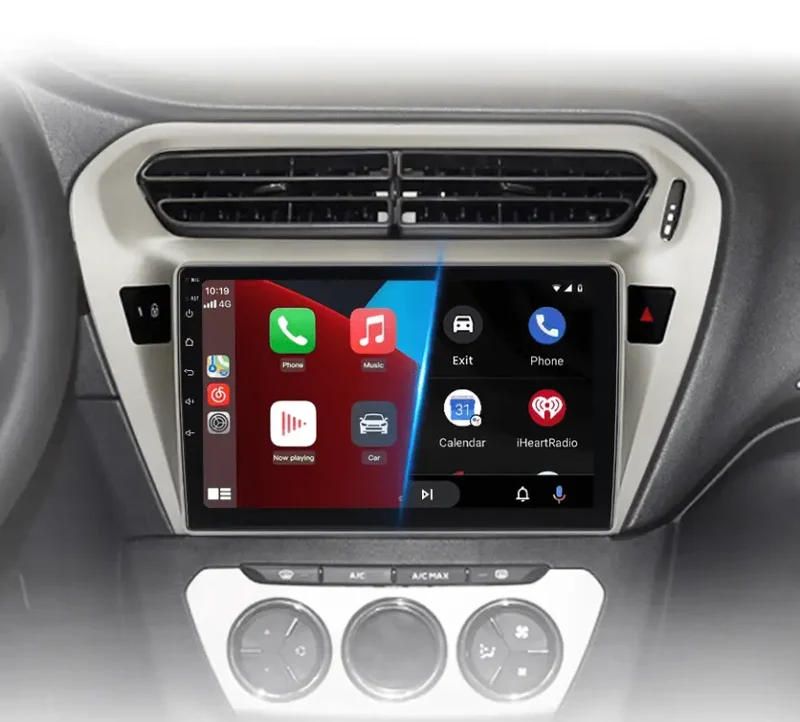 Radio Android do Peugeot 301 Citroen C-Elysée (2013-2018) CarPlay Android Auto 4G WiFi GPS DSP