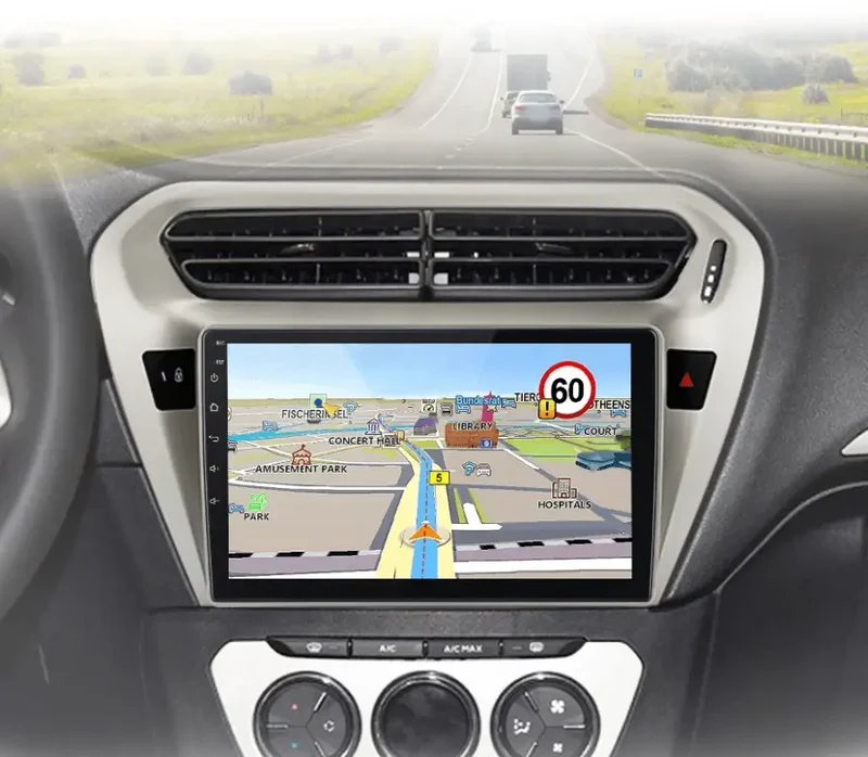 Radio Android do Peugeot 301 Citroen C-Elysée (2013-2018) CarPlay Android Auto 4G WiFi GPS DSP
