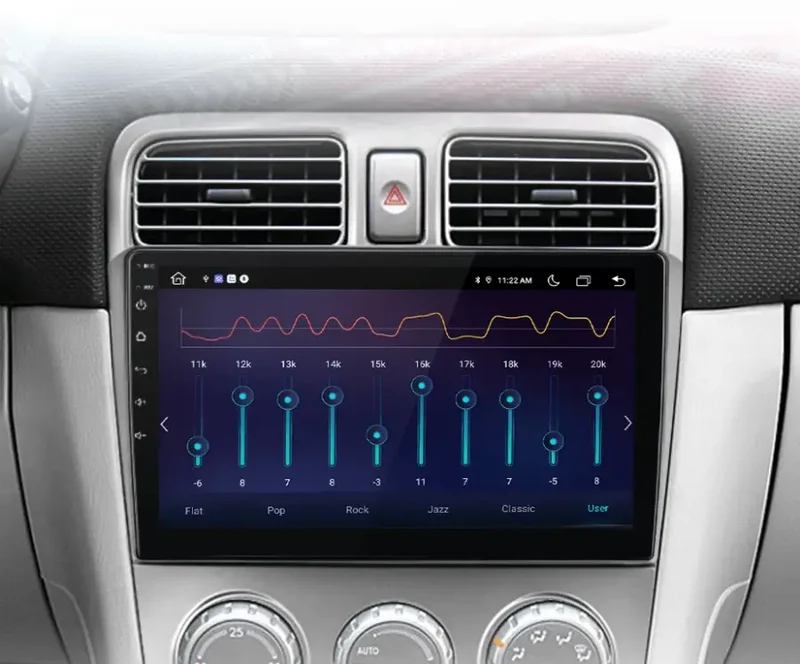 Radio Android do Subaru Forester SG (2002-2008) CarPlay Android Auto 4G WiFi GPS DSP