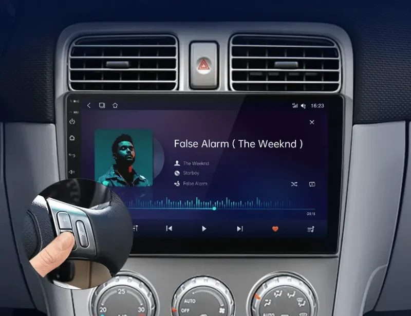 Radio Android do Subaru Forester SG (2002-2008) CarPlay Android Auto 4G WiFi GPS DSP