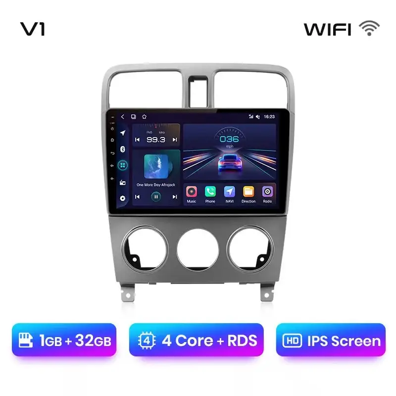 Radio Android do Subaru Forester SG (2002-2008) CarPlay Android Auto 4G WiFi GPS DSP