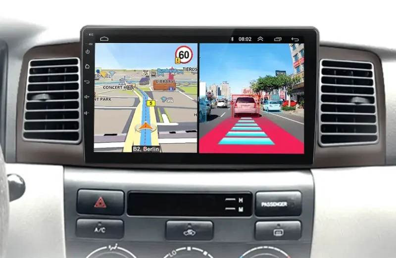 Radio Android do Toyota Corolla E120 E130 (2000-2004) CarPlay Android Auto 4G WiFi GPS DSP