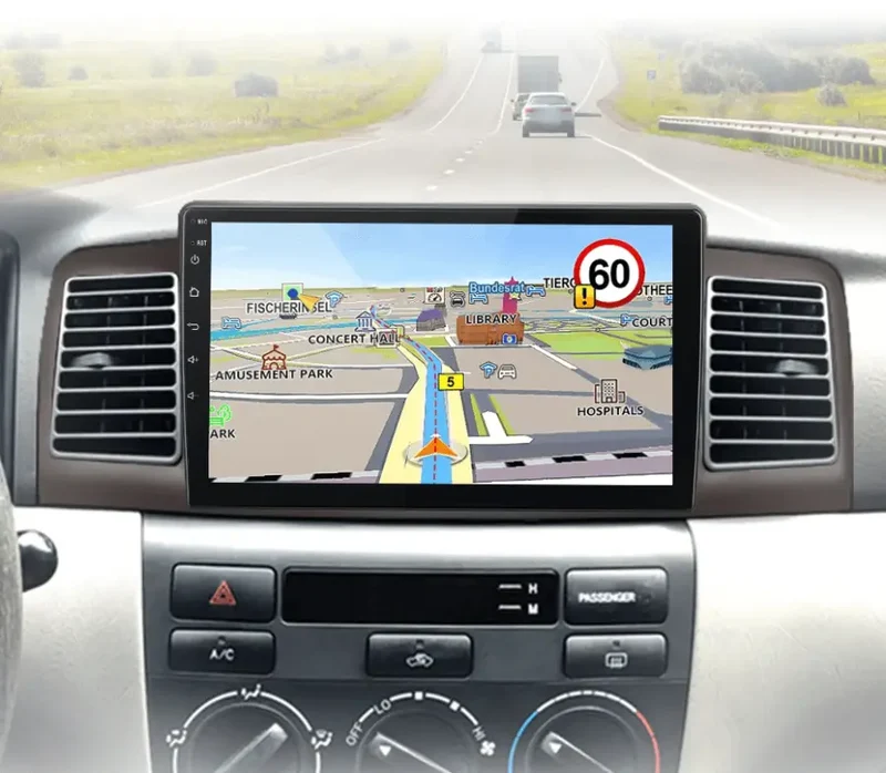 Radio Android do Toyota Corolla E120 E130 (2000-2004) CarPlay Android Auto 4G WiFi GPS DSP