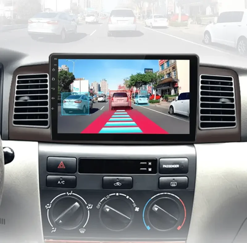 Radio Android do Toyota Corolla E120 E130 (2000-2004) CarPlay Android Auto 4G WiFi GPS DSP