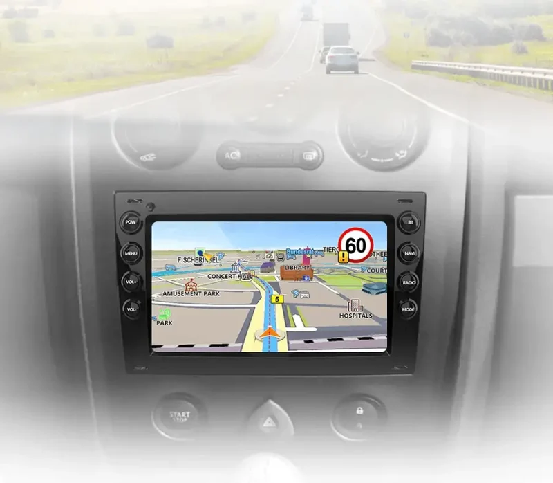 Radio Android do Renault Megane II (2002-2009) CarPlay Android Auto 4G WiFi GPS DSP