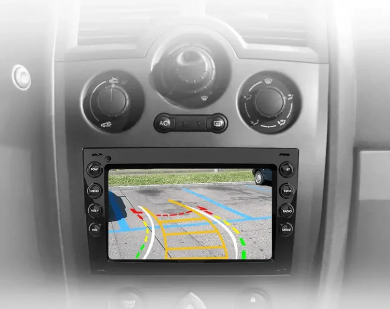 Radio Android do Renault Megane II (2002-2009) CarPlay Android Auto 4G WiFi GPS DSP