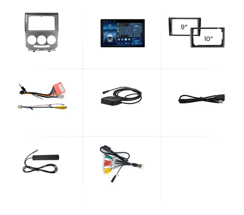 Radio Android do Mazda 5 (2005-2010) CarPlay Android Auto 4G WiFi GPS DSP