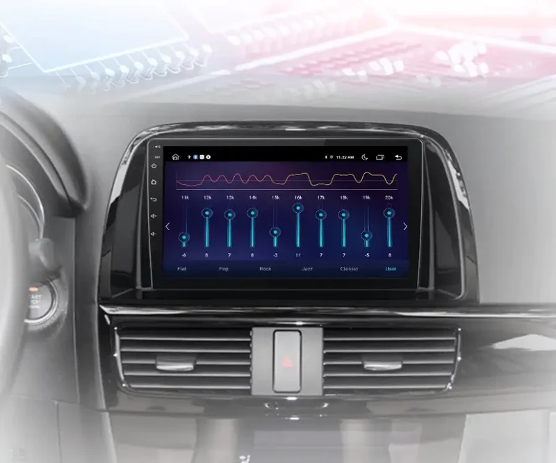 Radio Android do Mazda CX-5 (2012-2015) CarPlay Android Auto 4G WiFi GPS DSP