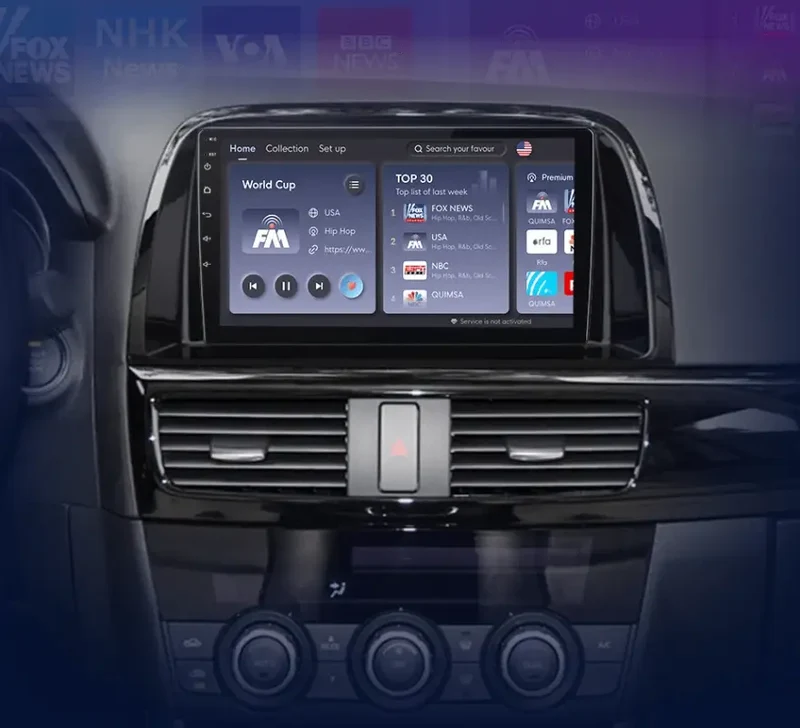 Radio Android do Mazda CX-5 (2012-2015) CarPlay Android Auto 4G WiFi GPS DSP